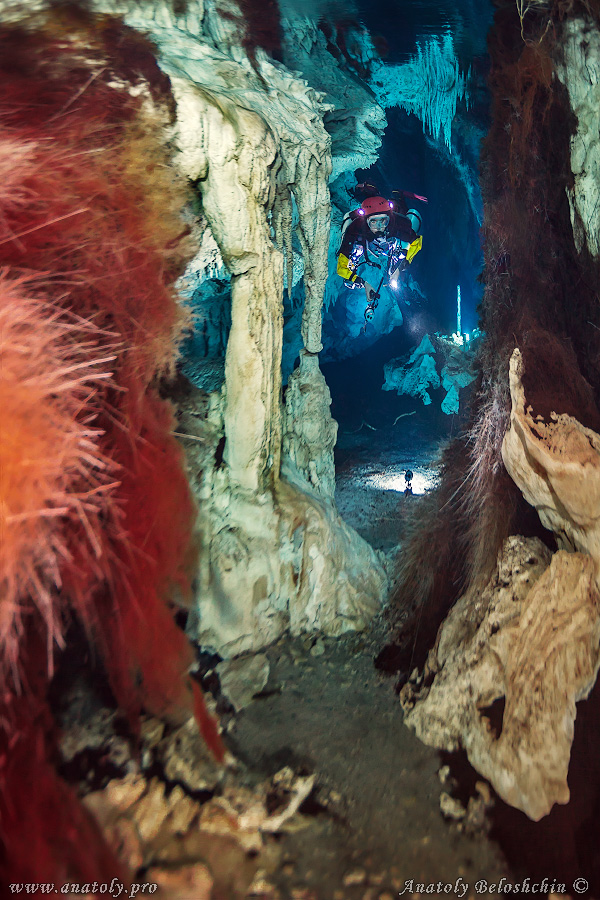 Dos Pisos, Cave, Mexico, Anatoly Beloshchin, Анатолий Белощин 