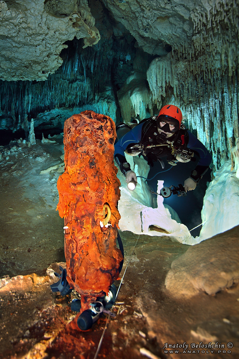 Cave, Mexico, Anatoly Beloshchin, Анатолий Белощин 