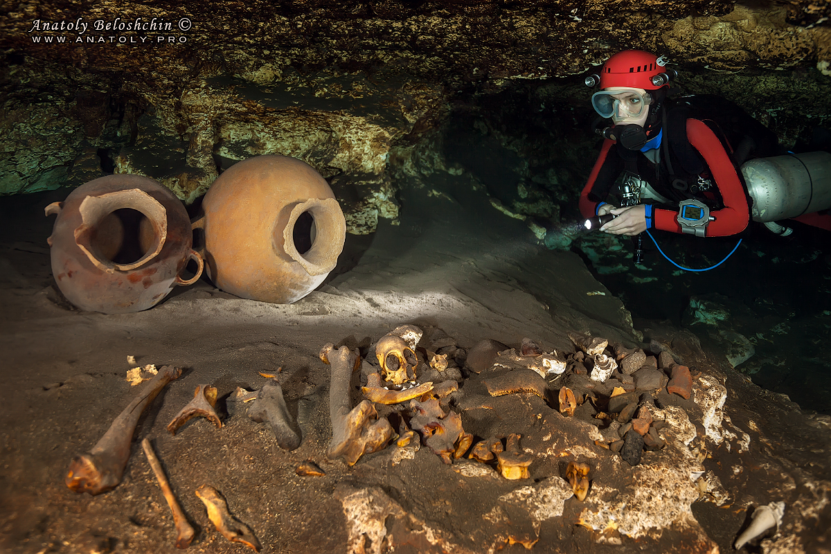 Chan Hol cave, Mexico, Anatoly Beloshchin, Анатолий Белощин