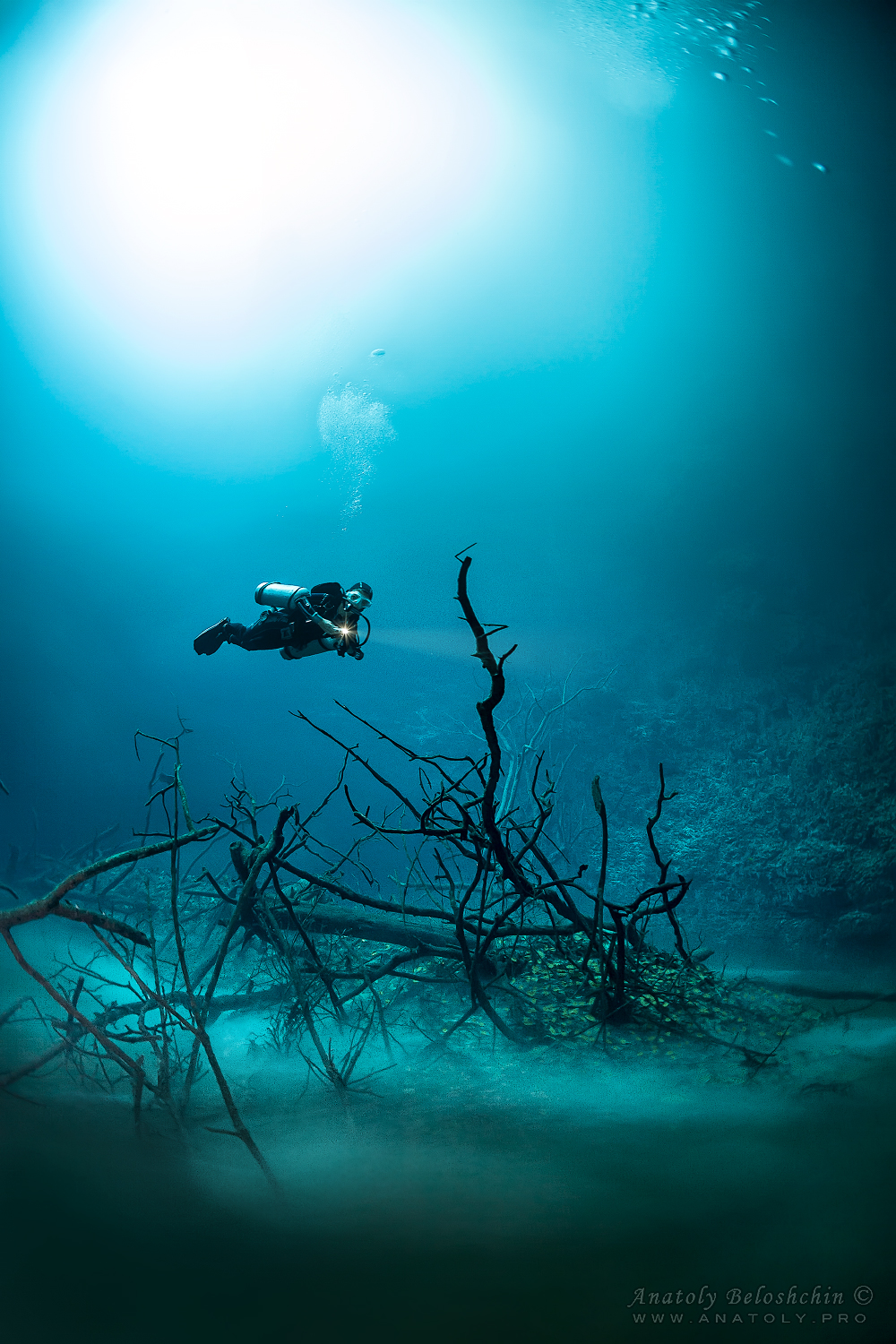Cenote Angelita, Mexico