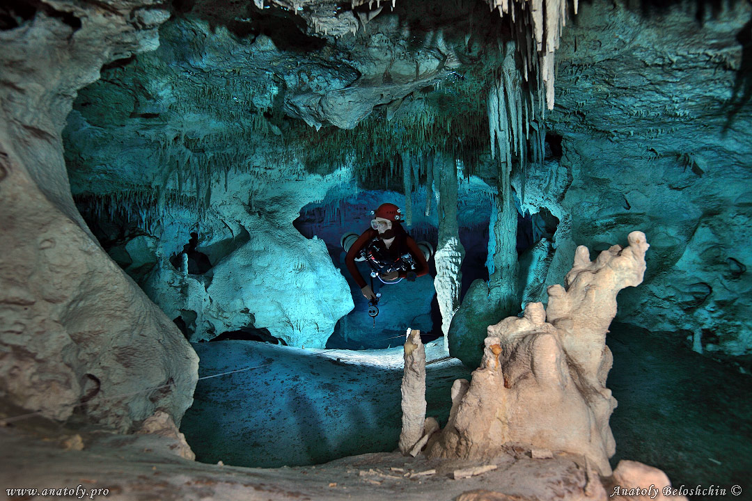 Dos Pisos, Cave, Mexico, Anatoly Beloshchin, Анатолий Белощин 