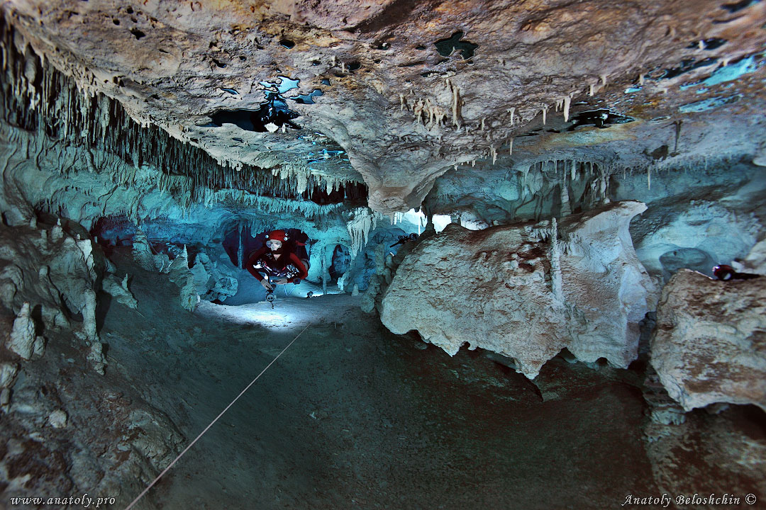 Cave, Mexico, Anatoly Beloshchin, Анатолий Белощин 