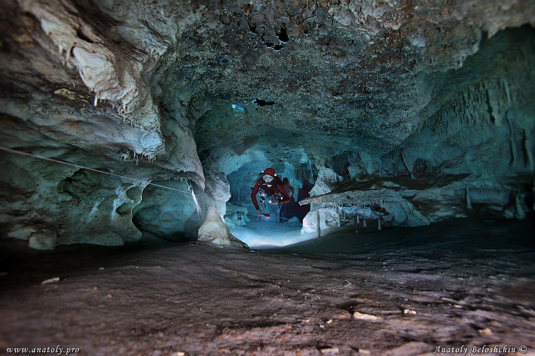 Dos Pisos, Cave, Mexico, Anatoly Beloshchin, Анатолий Белощин 