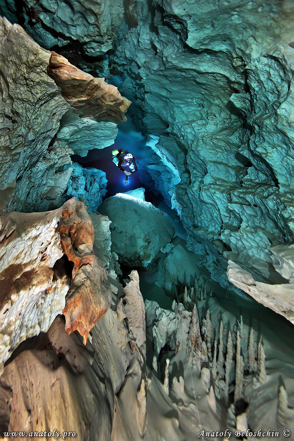 Calavera, cave, Anatoly Beloshchin, Белощин