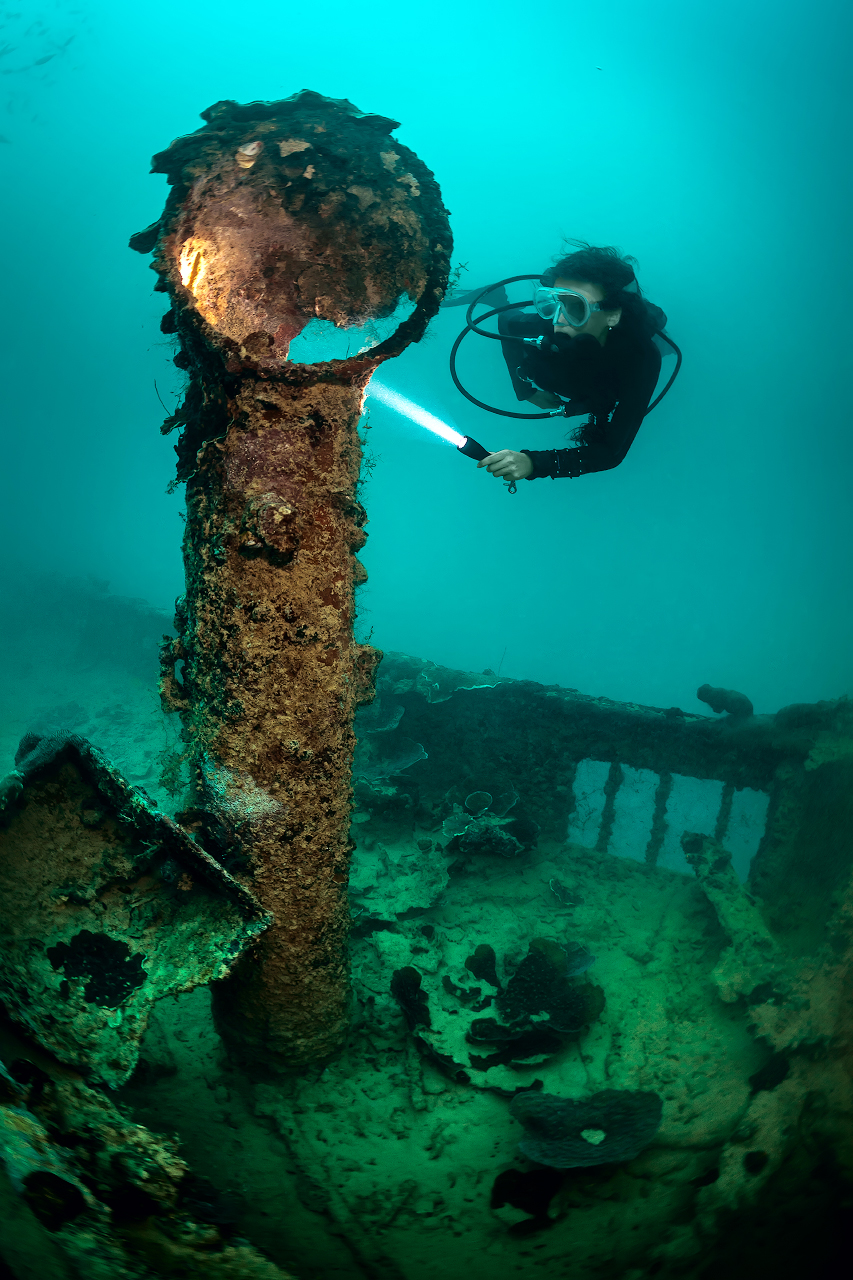Palau, Anatoly Beloshchin, Палау, Анатолий Белощин, wreck, helmet wreck