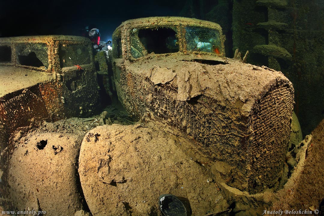 Thistlegorm, wreck, Red Sea, Anatoly Beloshchin, Белощин